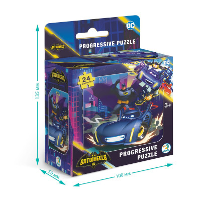 Пазл DoDo на 24 елементи Batwheels. Бетмобіль. Бам (200554)