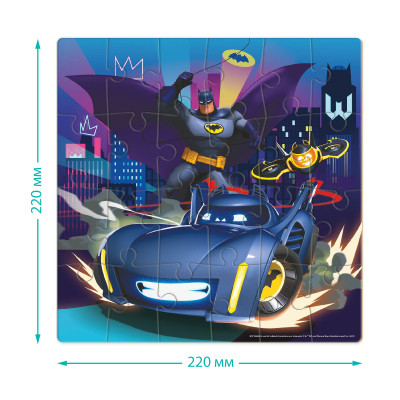 Пазл DoDo на 24 елементи Batwheels. Бетмобіль. Бам (200554)