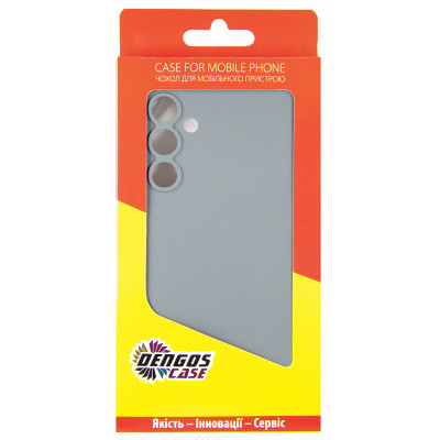 Чохол до мобільного телефона Dengos Carbon Samsung Galaxy M35 5G Grey (DG-TPU-CRBN-200)