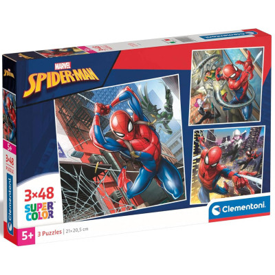 Пазл Clementoni Spider-Man 3 шт по 48 елементів (25316)