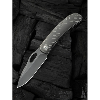 Ніж Weknife Inmate, Darkwash, темний титан (WE23096B-4)