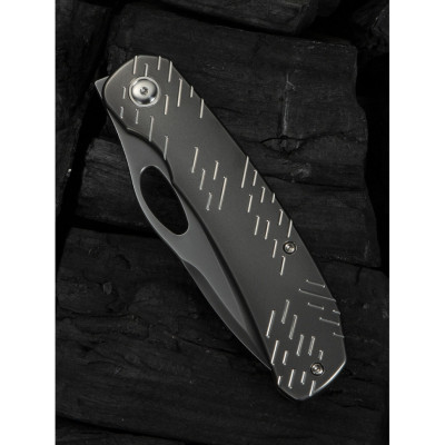 Ніж Weknife Inmate, Darkwash, темний титан (WE23096B-4)