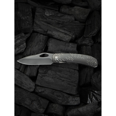 Ніж Weknife Inmate, Darkwash, темний титан (WE23096B-4)