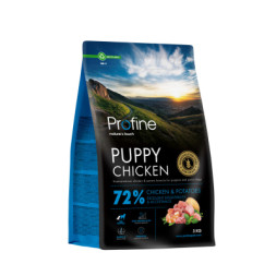 Сухий корм для собак Profine Puppy Chicken and Potatoes для цуценят та юніорів всіх порід 3 кг (8595602569946)