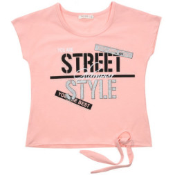 Футболка дитяча Breeze &quot;STREET STYLE&quot; (14309-128G-peach)