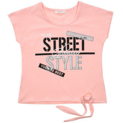 Футболка дитяча Breeze &quot;STREET STYLE&quot; (14309-128G-peach)