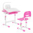 Парта зі стільцем FunDesk Bellissima pink (2001002219160)