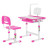 Парта зі стільцем FunDesk Bellissima pink (2001002219160)