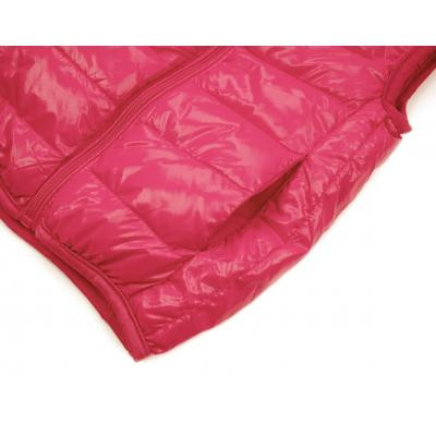 Жилет дитячий Kurt пуховий з капюшоном (V-HT-580T-104-pink)