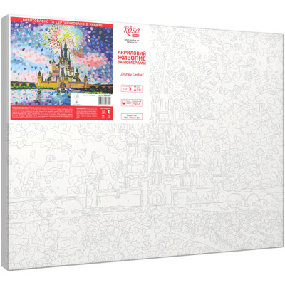 Картина по номерам Rosa Start Disney castle 35 х 45 см (4823098518822)