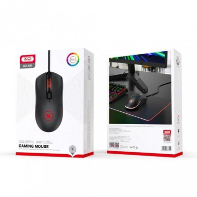 Мишка XO M5 A582 USB Black (XO-M5-BK)
