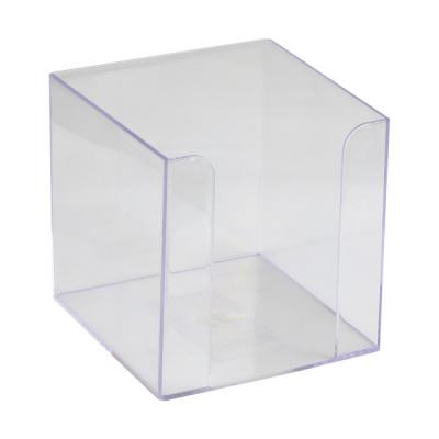 Підставка-куб для листів і паперів Delta by Axent 90x90x90 мм, clear (D4005-27)