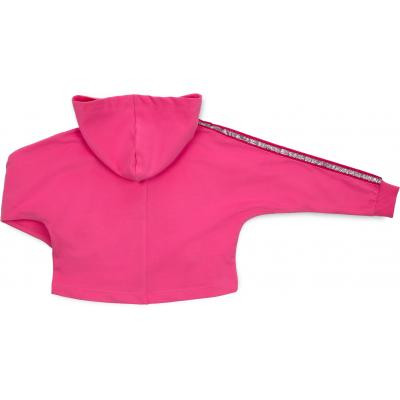 Кофта дитяча Breeze на блискавці з капюшоном (14690-86G-pink)