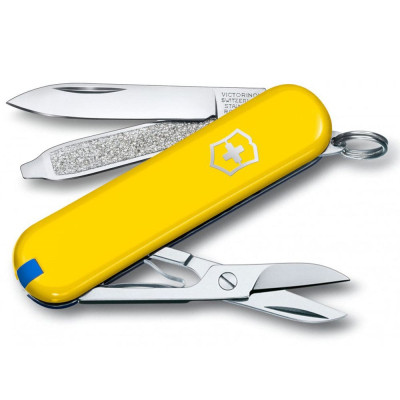Ніж Victorinox Classic SD Ukraine Жовто-синій (0.6223.8G.2)