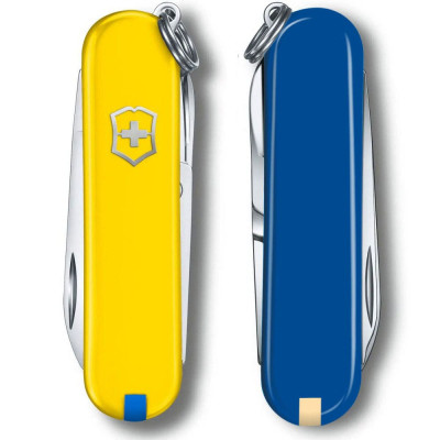 Ніж Victorinox Classic SD Ukraine Жовто-синій (0.6223.8G.2)
