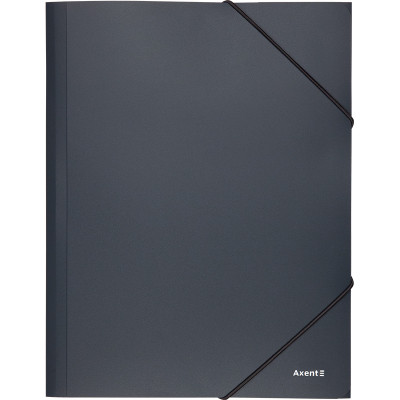 Папка на резинках Axent A4 500 мкм gray (1508-03-A)