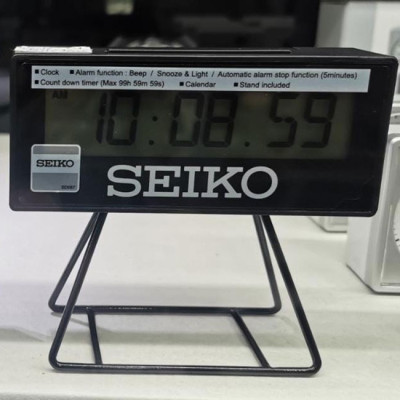 Настільний годинник Seiko будильник (QHL092K)