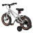 Дитячий велосипед Miqilong ST 12&quot; сріблий (RBB-ST12-SILVER)