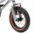 Дитячий велосипед Miqilong ST 12&quot; сріблий (RBB-ST12-SILVER)