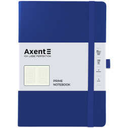 Книга записна Axent Partner Prime 145x210 мм 96 аркушів, клітинка синя (8305-38-A)