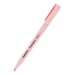 Маркер Axent Highlighter Pastel 2-4 мм клиноподібний рожевий (2533-10-A)