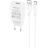 Зарядний пристрій BOROFONE BA68A Glacier USB + cable USB to USB-C 10.5W White (6974443385731)