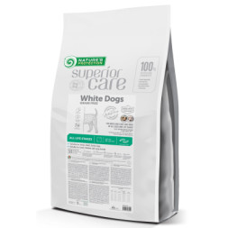 Сухий корм для собак Nature's Protection Superior Care White Dogs Grain Free Insect All Sizes and Life Stages 10 кг (NPSC47601)
