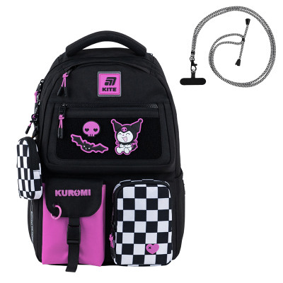 Рюкзак шкільний Kite Education teens 2587M HK-2 Kuromi (HK25-2587M-2)