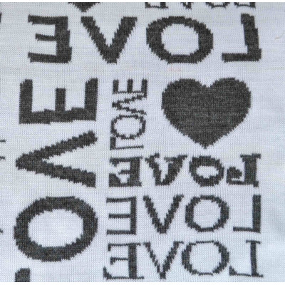 Плед Прованс Big Love Графітовий 90х130 см (17339)