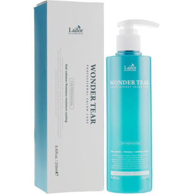 Маска для волосся La&#039;dor Wonder Tear для зволоження, зміцнення і додання волоссю об&#039;єму 250 мл (8809181937622)