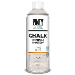 Фарба-аерозоль Pintyplus на водній основі Chalk-finish, Світло-сіра, 400 мл (8429576230406)