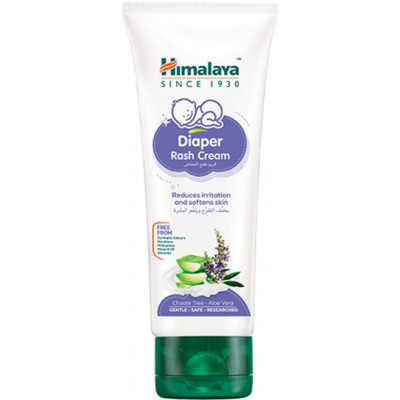 Дитячий крем Himalaya Herbals від попрілостей з мигдалем та листям цнотливого дерева 100 м (8901138512170)