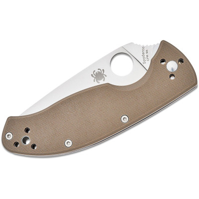Ніж Spyderco Tenacious M4 Brown G10 (C122GBNM4P)