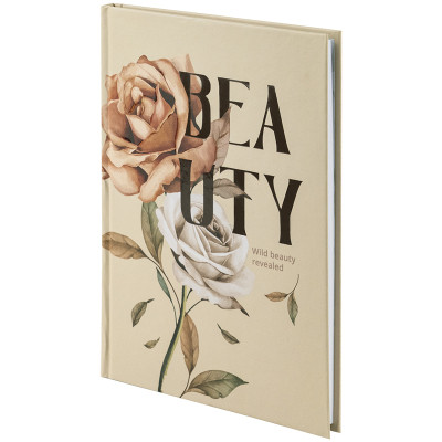 Книга записна Axent Beauty А5, 96 аркушів, клітинка, тверда обкладинка (8459-7-A)