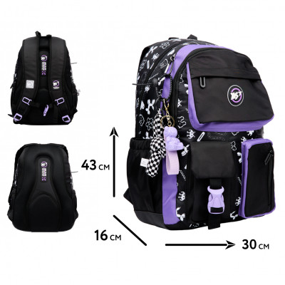 Рюкзак шкільний Yes Purple Game TS-43 (559991)