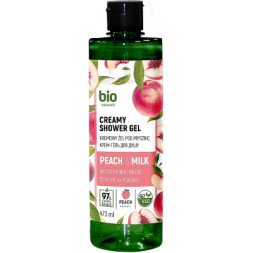 Гель для душу Bio Naturell Peach &amp; Milk 473 мл (4820168434259)
