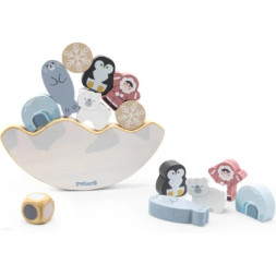 Розвиваюча іграшка Viga Toys Дерев'яна гра-балансир PolarB Арктика (44234)