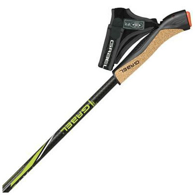 Палиці для скандинавської ходи Gabel FX-75 Snake Carbon 105 Dual Spike (7009351011050) (DAS303323)