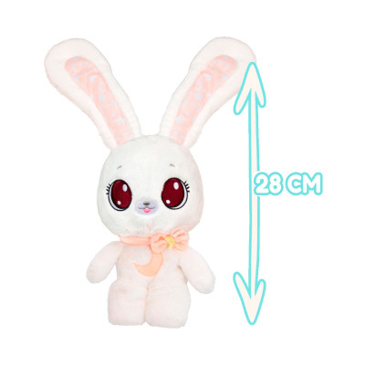 М&#039;яка іграшка Peekapets Білий кролик (906785)