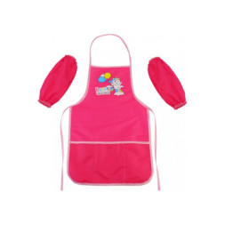 Фартух для творчості Cool For School з нарукавниками, рожевий (CF61490-09)
