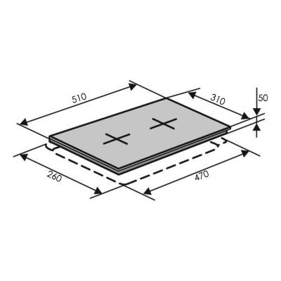 Варочна поверхня Ventolux HG 320 CEST (X) 7