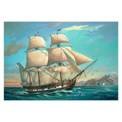 Збірна модель Revell Барк H.M.S. Beagle рівень 4 масштаб 1:96 (RVL-05458)