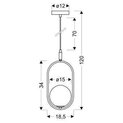 Люстра Candellux CORDEL (31-73457)