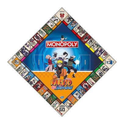 Настільна гра Winning Moves Naruto Monopoly (WM00167-EN1-6)