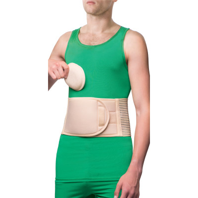 Бандаж MedTextile Бандаж при пупочній грижі, розмір XXXL/XXXXL, люксшт (4820137290824)