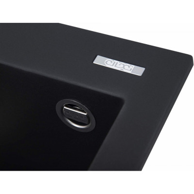 Мийка кухонна Elleci Q 105 on top nero 40