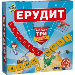 Настільна гра Arial Ерудит три мови (10091)