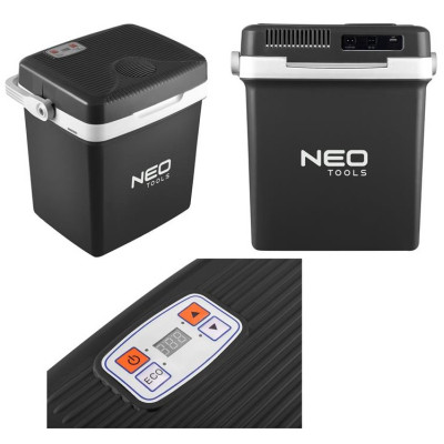 Автохолодильник Neo Tools 2в1 230/12В 26л Black/White (63-152)