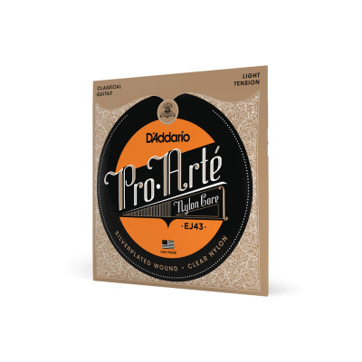 Струни для гітари D&#039;Addario Pro-Arte Light Tension (EJ43)