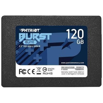 Накопичувач SSD 2.5&quot; 120GB Burst Elite Patriot (PBE120GS25SSDR)